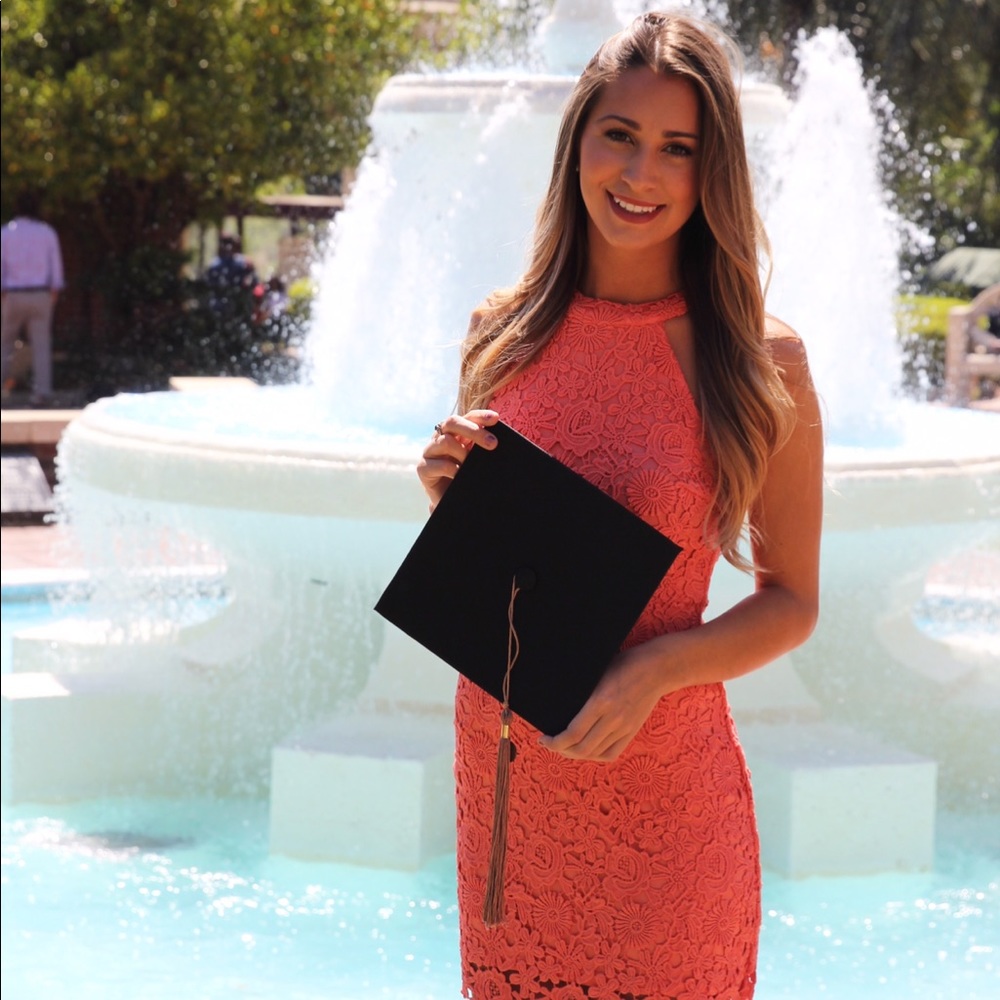 Pink lace/lacey dress